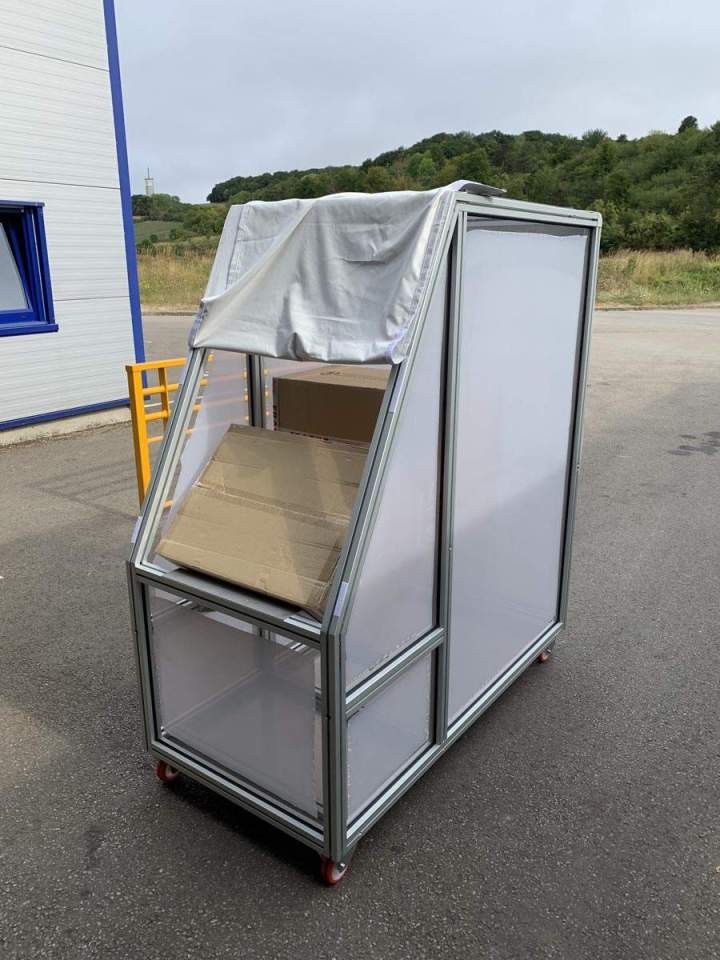 Chariot profils aluminium Oise